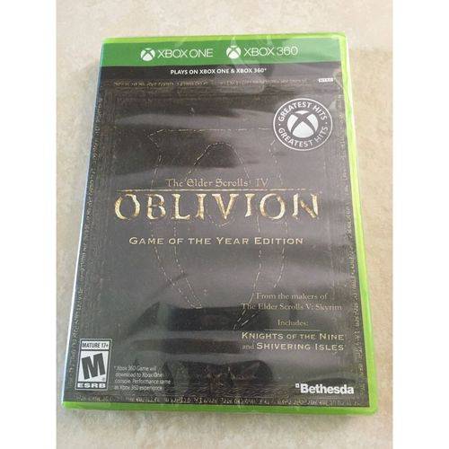 The Elder Scrolls IV Oblivion Game Of The Year - Xbox One