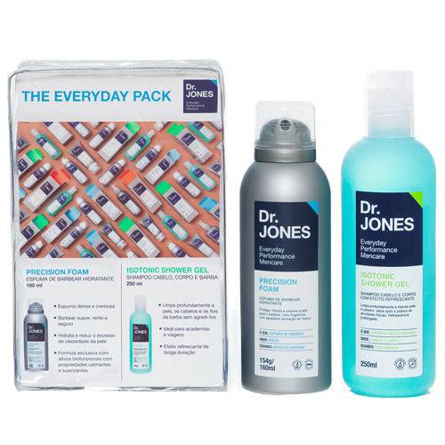 The Everyday Pack Dr.jones - Precision Foam + Isotonic Shower Gel - Kit