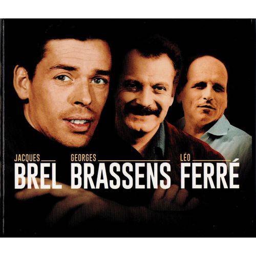 The Favourite French Chanson Poets - Brel / Brassens / Ferre 4CD's (Importado)