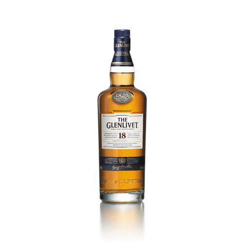 The Glenlivet Whisky Single Malt 18 Anos Escocês - 750ml