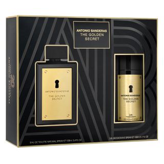 The Golden Secret Antonio Banderas Kit - Perfume + Desodorante Kit