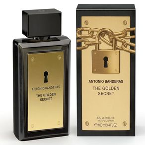 The Golden Secret By Antonio Banderas Eau de Toilette Masculino 100 Ml