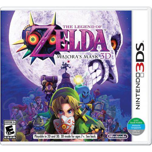 The Legend Of Zelda: Majora 's Mask 3d - 3ds