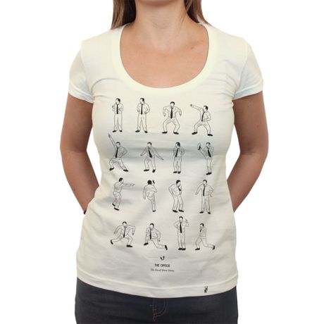The Office - David Brent Dance - Camiseta Clássica Feminina