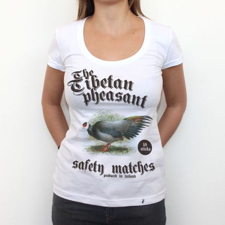 The Tibetan Pheasant - Camiseta Clássica Feminina