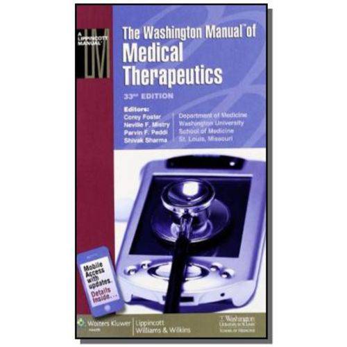 The Washington Manual Of Medical Therapeutics