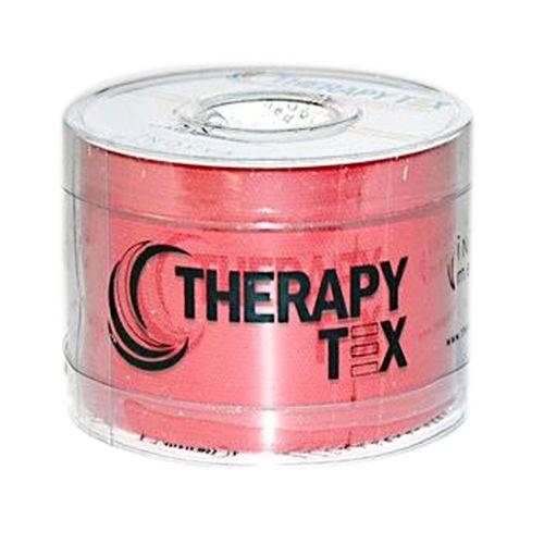 Therapy Tex Vermelha - Bandagem Elástica Terapêutica: 5 Cm X 5 Metros