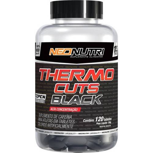 Thermo Cuts Black (120 Tabs) - Neonutri