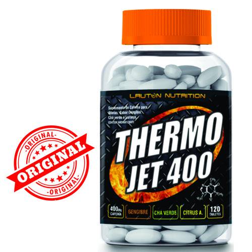 Thermo Jet 400 - 120 Tabletes - Emagrecedor Termogênico - Lauton Nutrition