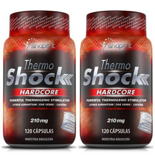 Thermo Shock Hardcore - 2 Unidades - Shape It