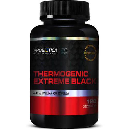 Thermogenic Extreme Black (120 Cápsulas) - Probiótica