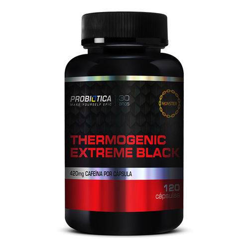 Thermogenic Extreme Black - 120caps - Probiótica