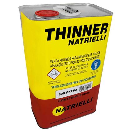 Thinner 8100 com 5 Litros - Natrielli