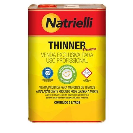 Thinner Natrielli 8116 5 Litros 5 Litros