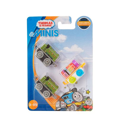 Thomas e Seus Amigos Minis Locomotivas Flynn Belle e Duck - Mattel