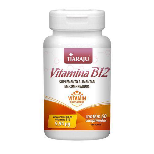Tiaraju Vitamina B12 9,94mcg 60 Comp