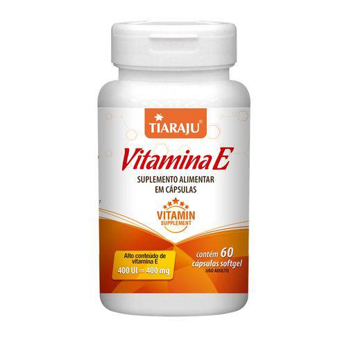 Tiaraju Vitamina e 400ui 60 Caps