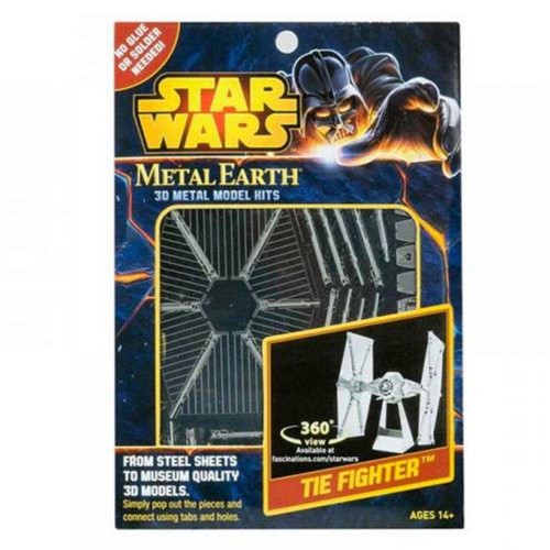 Tie Fighter - Miniatura para Montar Metal Earth - Star Wars