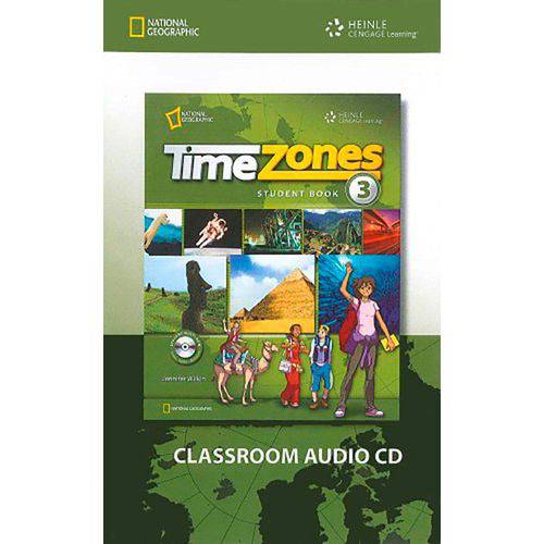 Time Zones 3 - Classroom Audio CD