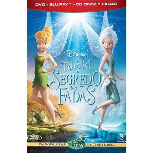 Tinker Bell - Segredo das Fadas (Blu-Ray+DVD+Cd)