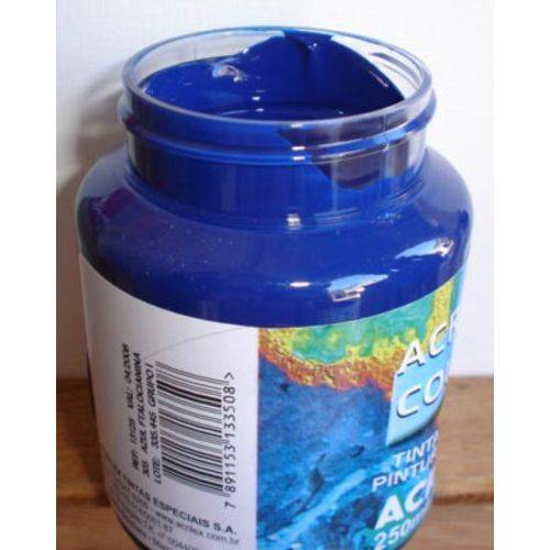 Tinta Acrilica Acrilex Azul Fitalocianina #305 - 250ml Gr1