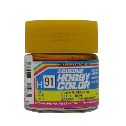 Tinta Acrílica Clear Yellow - Mr. Hobby