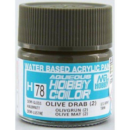 Tinta Acrílica Olive Drab 2 - Mr. Hobby