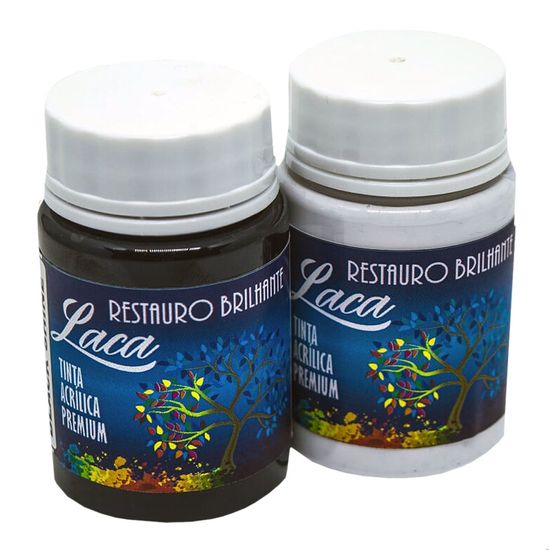 Tinta Acrílica Premium H2O Restauro Brilhante True Colors 80ml 7602 - Branco