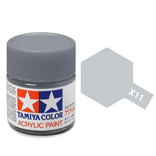 Tinta Acrilica Tamiya X-11 Chrome Silver