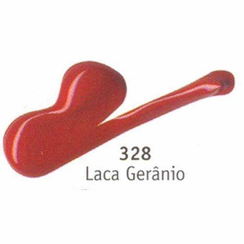 Tinta Acrylic Colors 20ml Acrilex Laca Gerânio 328