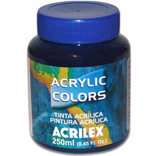 Tinta Acrylic Colors 250ml Acrilex Azul Ftalocianina 305