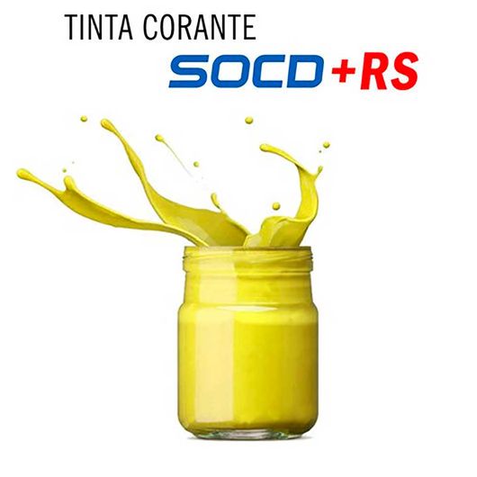 Tinta Corante RS (Resistência Solar) Amarela 1000ml