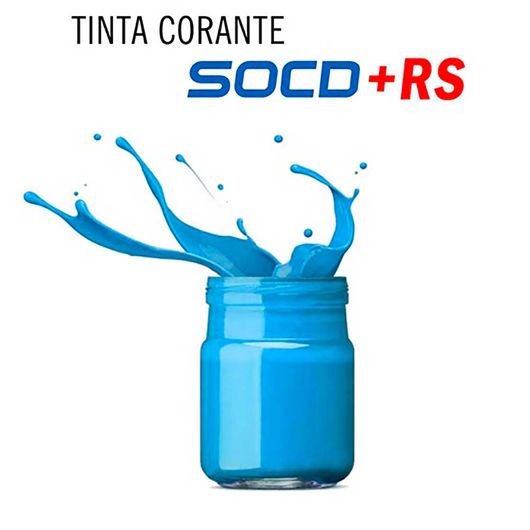 Tinta Corante RS (Resistência Solar) Ciano 1000ml