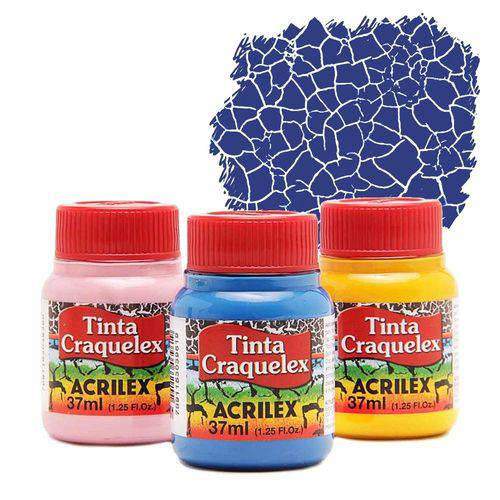 Tinta Craquelex - 37ml - Azul Turquesa - 501 - Acrilex