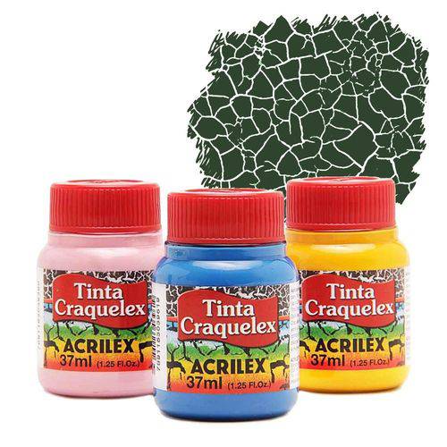 Tinta Craquelex - 37ml - Verde Musgo - 513 - Acrilex