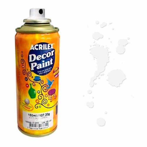 Tinta em Spray Decor Paint 150ml-109,74g Acrilex Azul 521