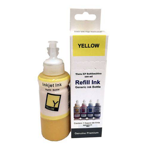 Tinta Epson Sublimática Yellow | 100ml