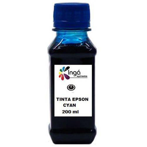 Tinta Epson T063220 T063 T0632 | C87 C67 Cx3700 | Universal Sublimática Ciano | Compatível 200ml | Ingá