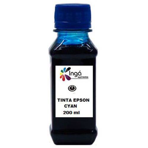 Tinta Epson T073220 T073 T0732 | Tx300f Tx410 | Universal Sublimática Ciano | Compatível 200ml | Ingá