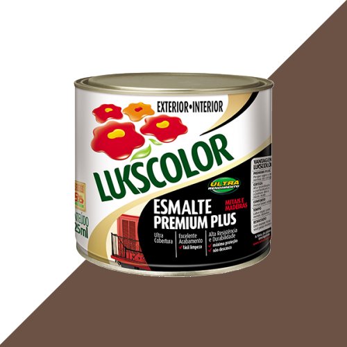 Tinta Esmalte Brilho Tabaco Premium Lukscolor 0,225l
