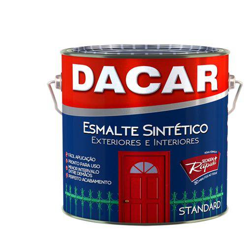 Tinta Esmalte Sintético Standard Dacar Branco 3,6 Lts