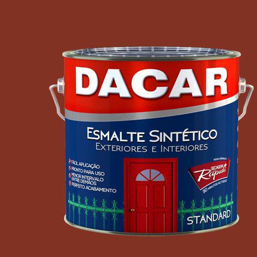 Tinta Esmalte Sintético Standard Dacar Colorado 3,6 Lts
