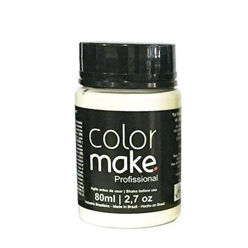 Tinta Facial Color Make Liquida Profissional 80ml Branco