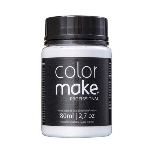 Tinta Facial Líquida ColorMake Profissional Branco 80ml