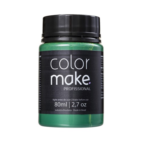 Tinta Facial Líquida ColorMake Profissional Verde 80ml