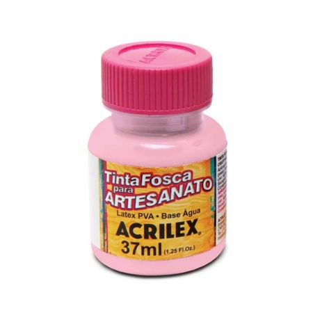 Tinta Fosca para Artesanato 37 Ml Acrilex - Rosa