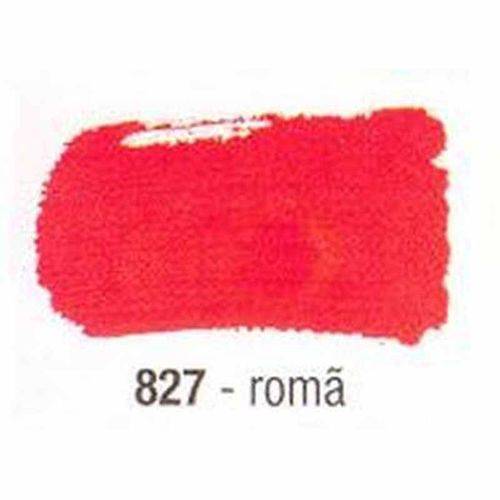 Tinta Fosca para Artesanato Acrilex 100 Ml Romã 827
