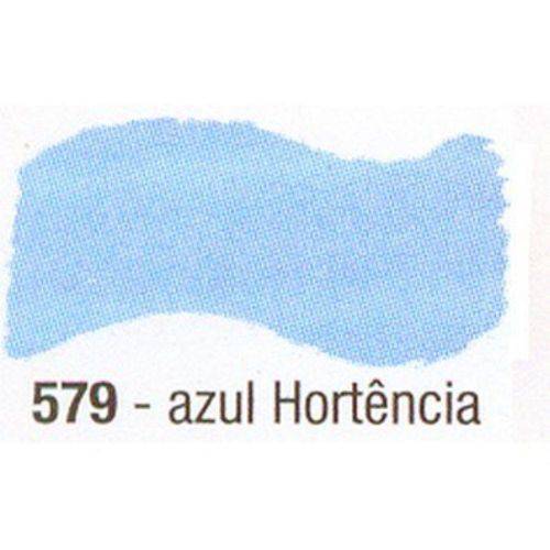 Tinta Fosca para Artesanato Acrilex 37 Ml Azul Hortência 579