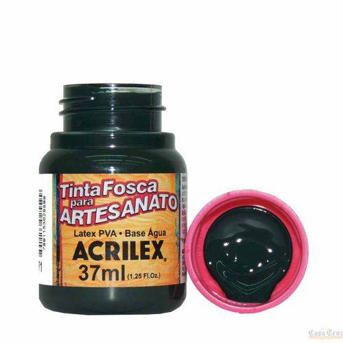Tinta Fosca para Artesanato Acrilex 37 Ml Verde Esmeralda 571