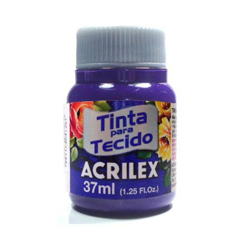 Tinta Fosca para Tecido 37ml Violeta 516 - Acrilex .Un